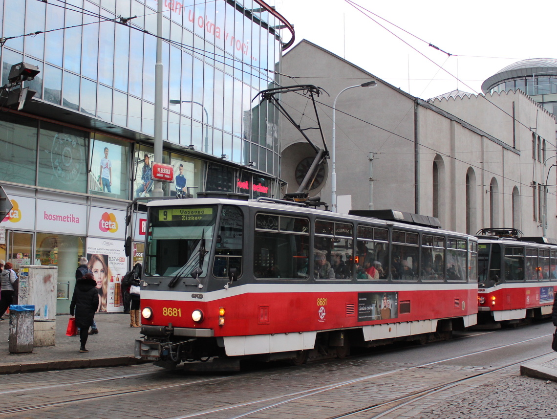 Praga, Tatra T6A5 Nr. 8681