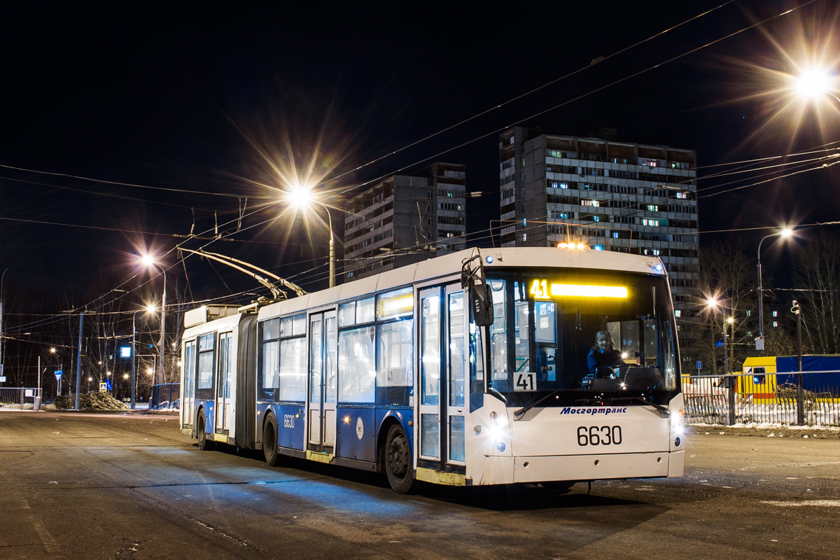 Moskau, Trolza-6206.01 “Megapolis” Nr. 6630