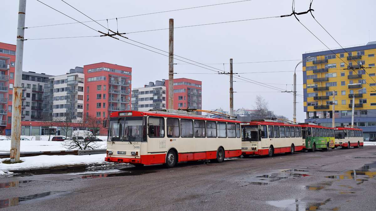 Вильнюс, Škoda 14Tr02/6 № 2499 Вильнюс, Škoda 14Tr02/6 № 2499