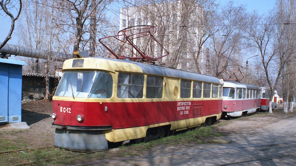 Воронеж, Tatra T3SU (двухдверная) № ВС-12