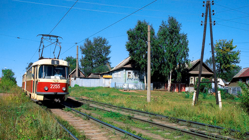 Ижевск, Tatra T3SU (двухдверная) № 2255