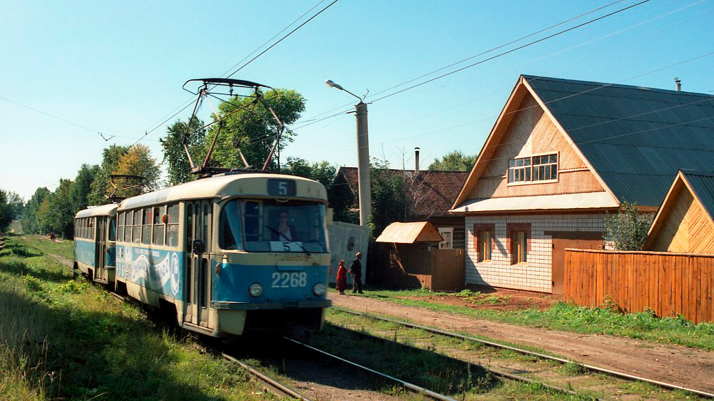 Ижевск, Tatra T3SU (двухдверная) № 2268