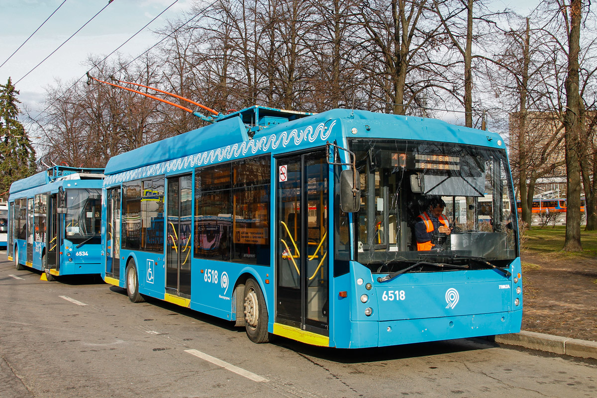 Москва, Тролза-5265.00 «Мегаполис» № 6518