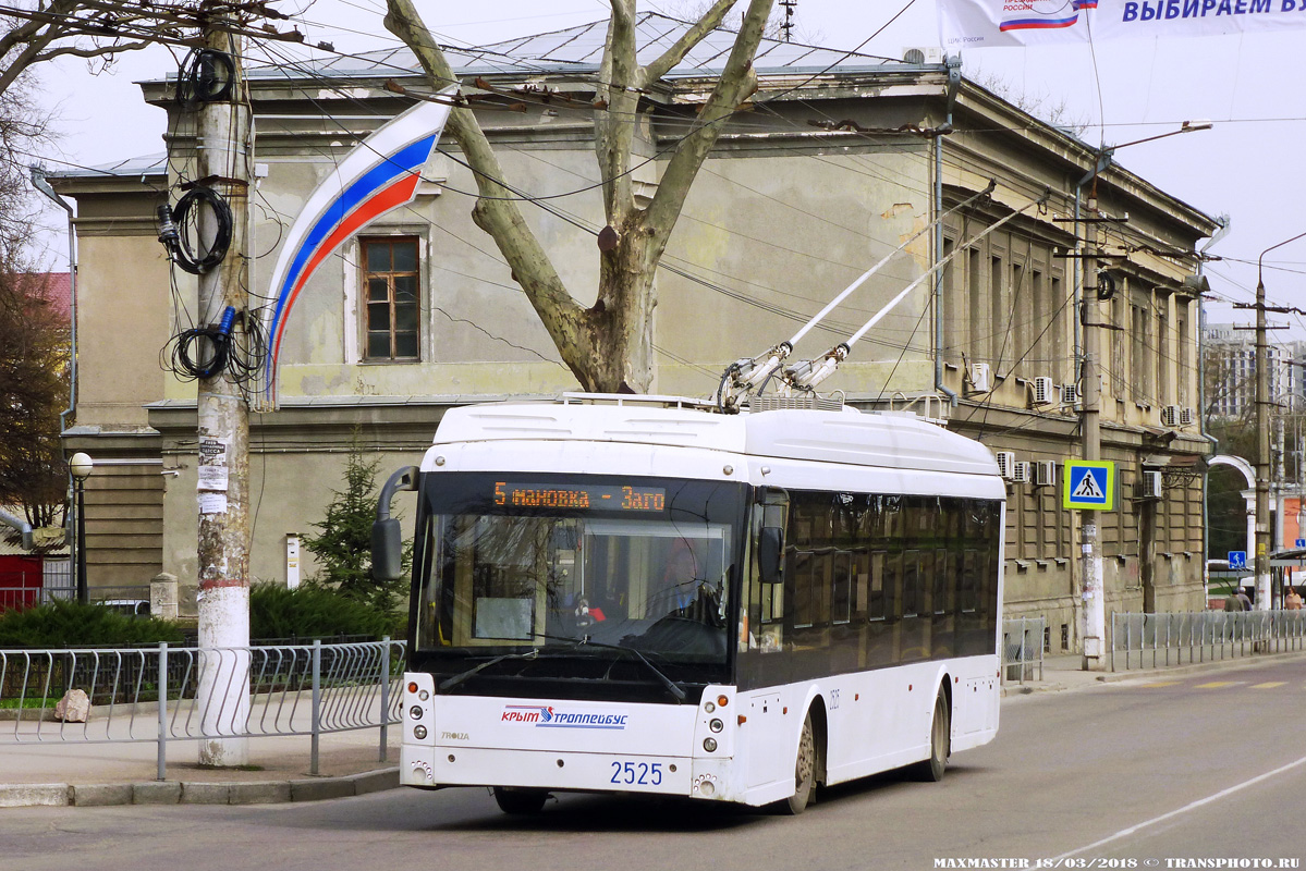 Крымскі тралейбус, Тролза-5265.02 «Мегаполис» № 2525