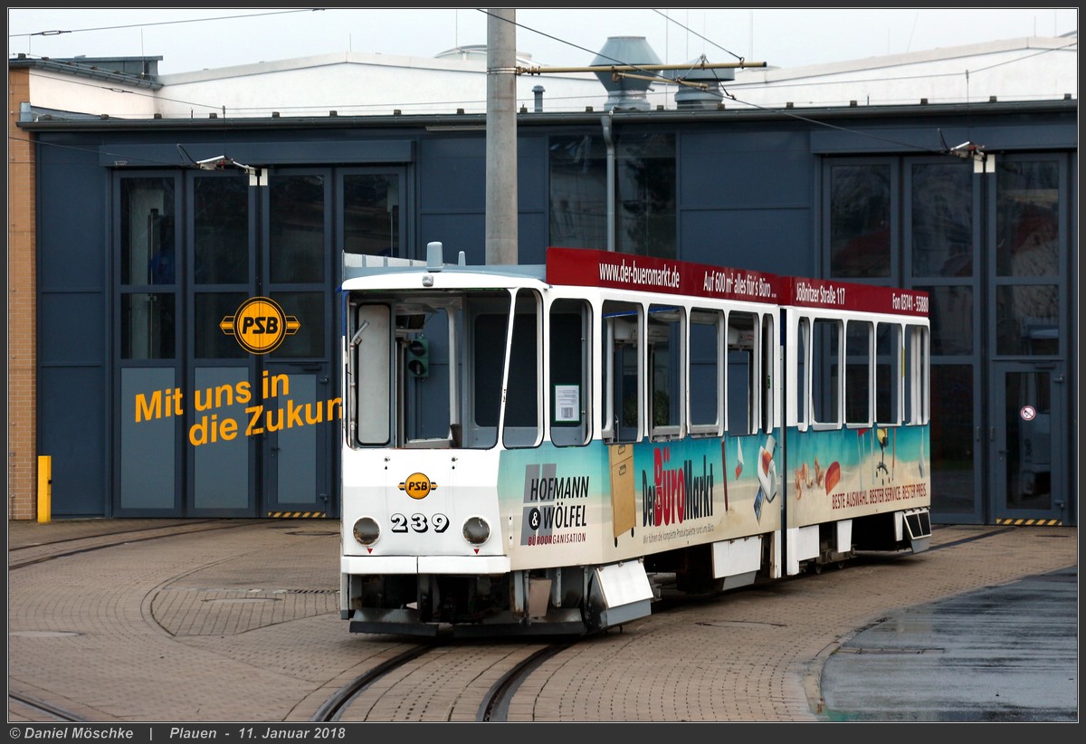 Plauen, Tatra KT4DMC nr. 239