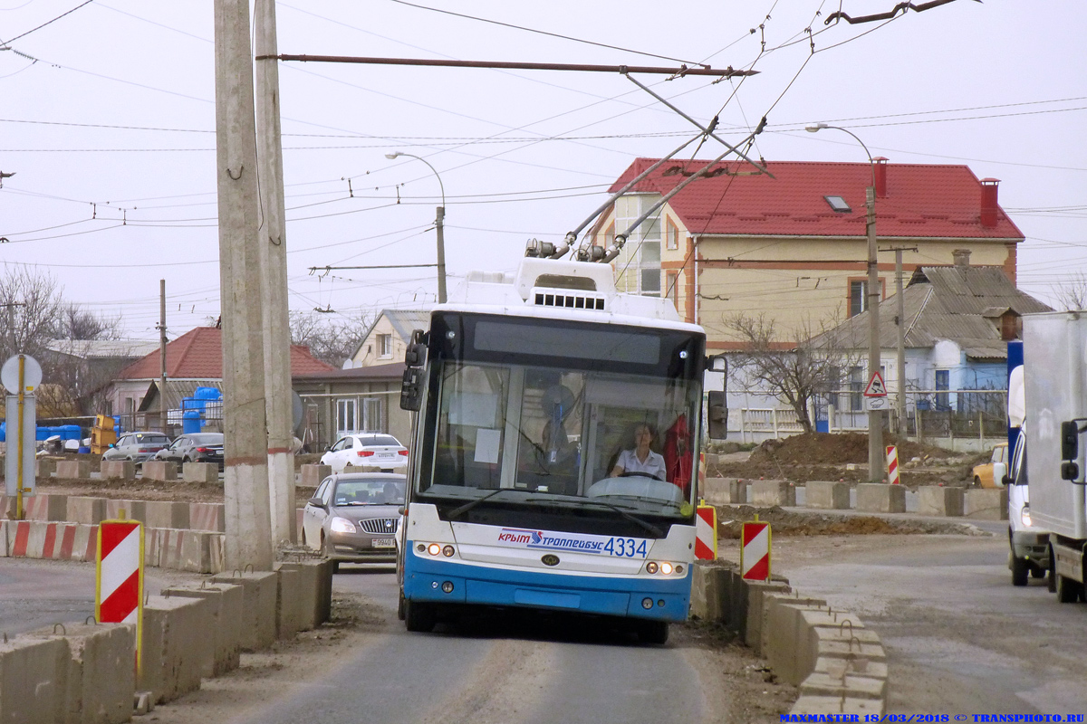 Krymo troleibusai, Bogdan T70110 nr. 4334