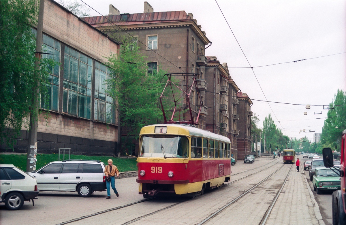 Doņecka, Tatra T3SU № 919; Doņecka — Photos by Stefan Spengler — 30.04-1.05.1999