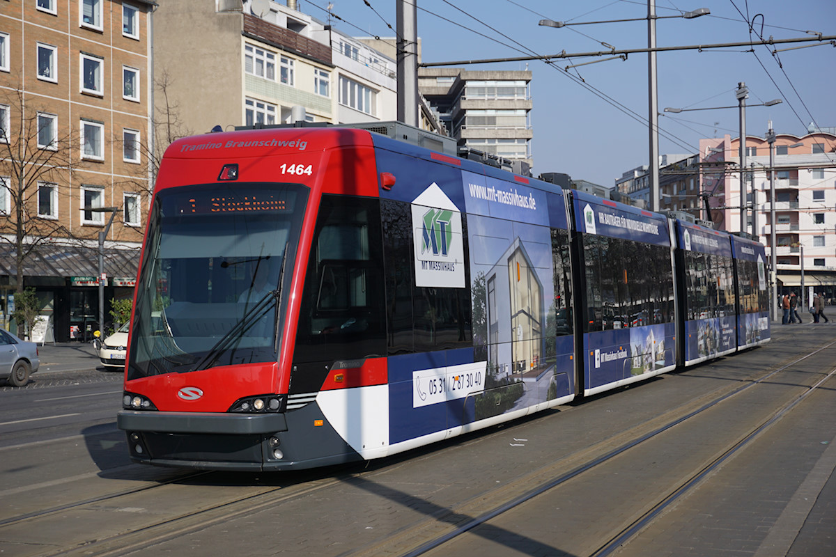 Брауншвейг, Solaris Tramino S110b № 1464