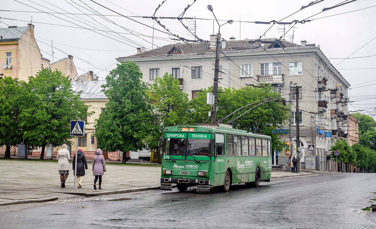 Черновцы, Škoda 14Tr02/6 № 270