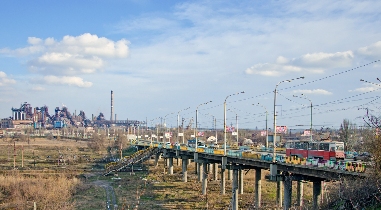 Мариуполь — Трамвайные линии и инфраструктура; Мариуполь — Троллейбусные линии и кольца
