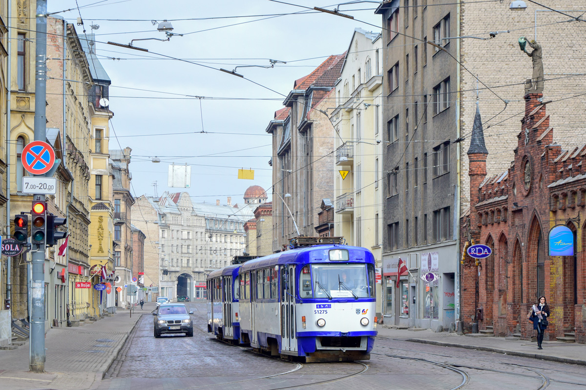 Рига, Tatra T3A № 51275