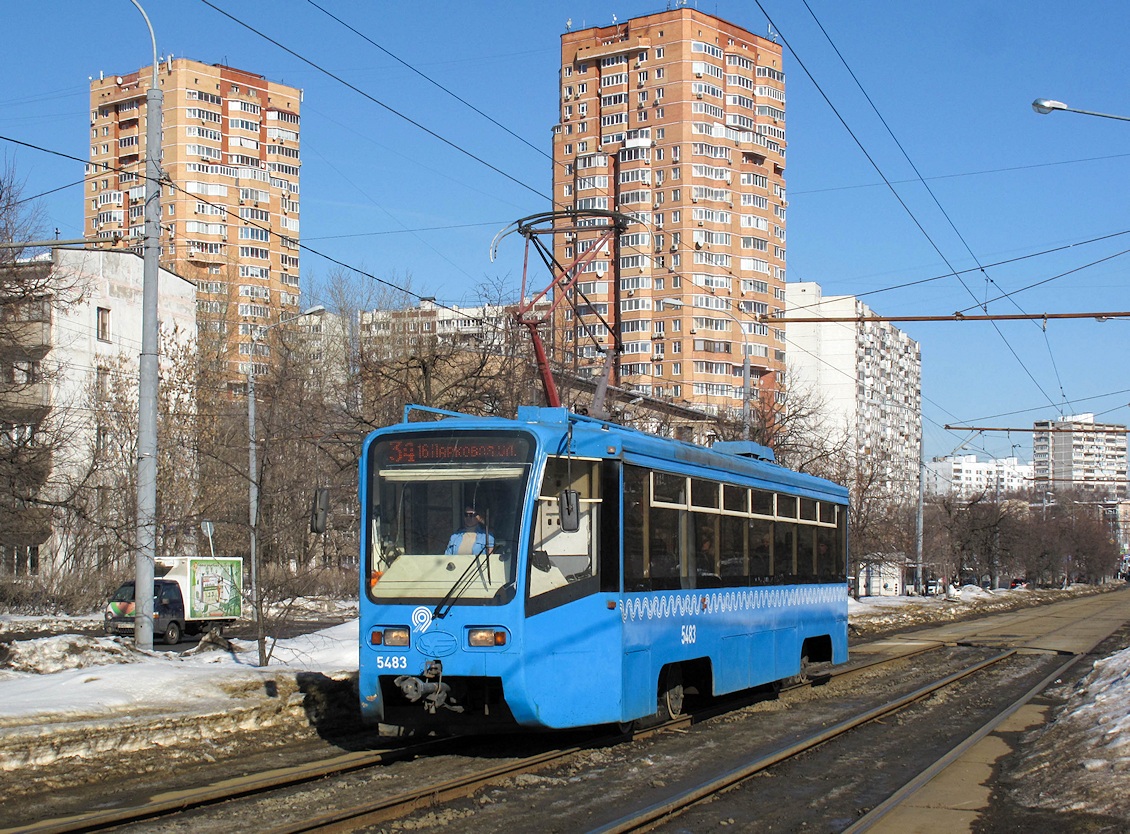 Москва, 71-619КТ № 5483