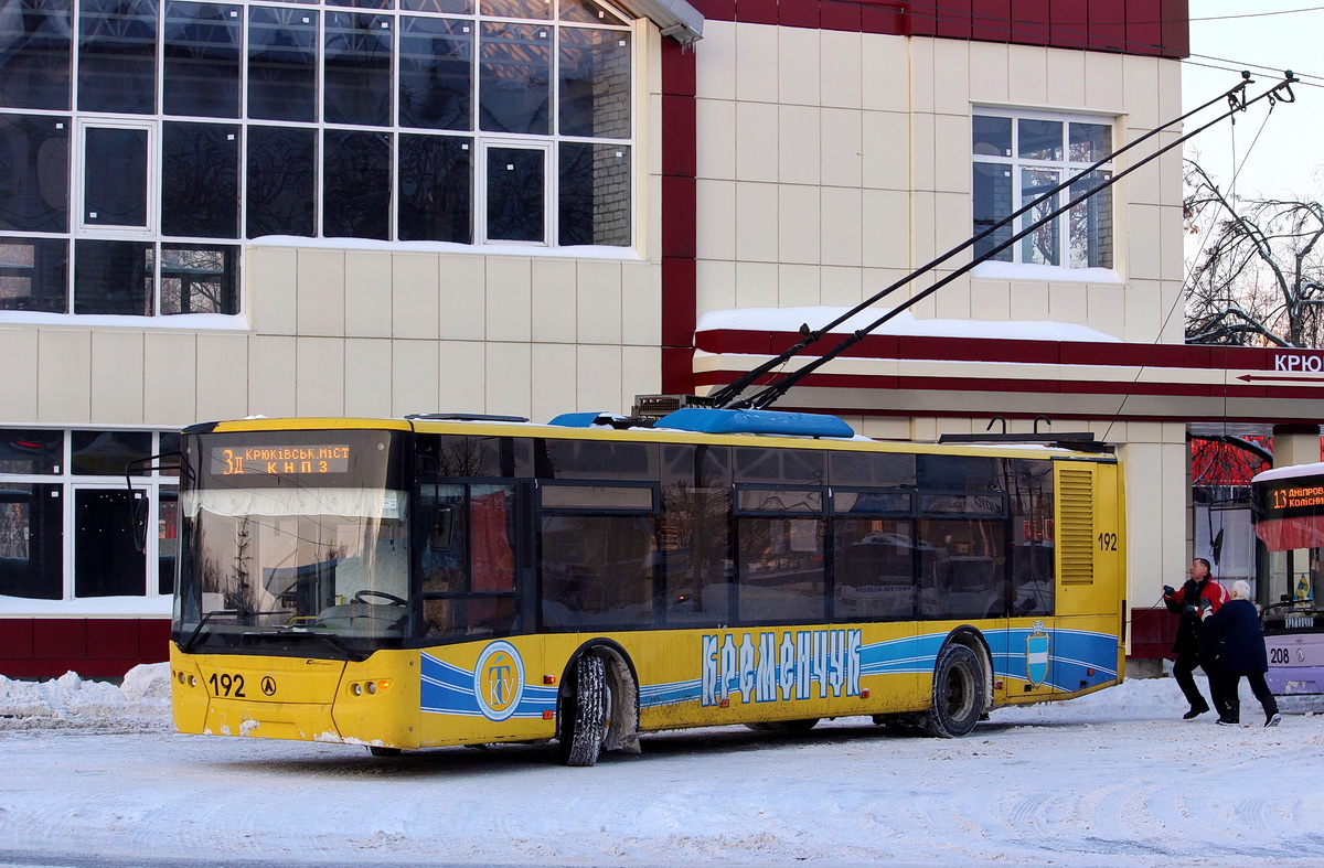 Кременчуг, ЛАЗ E183D1 № 192