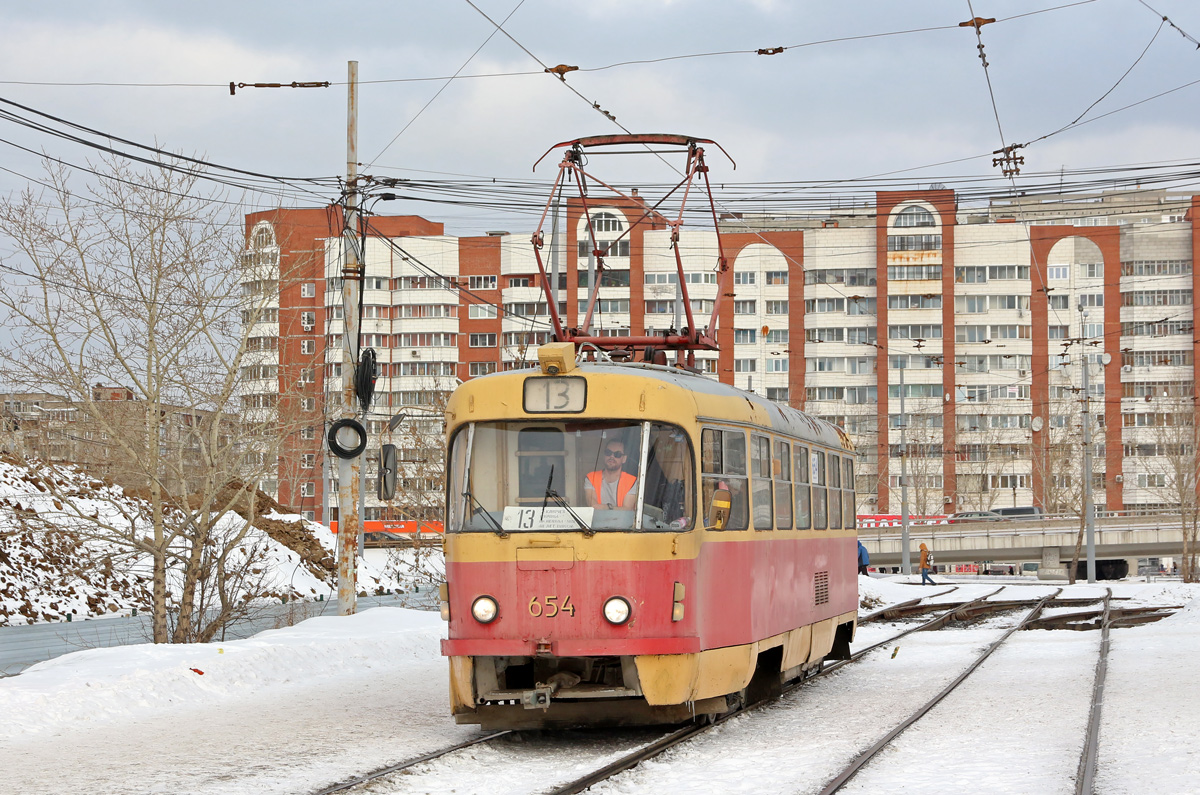 Jekaterinburgas, Tatra T3SU nr. 654