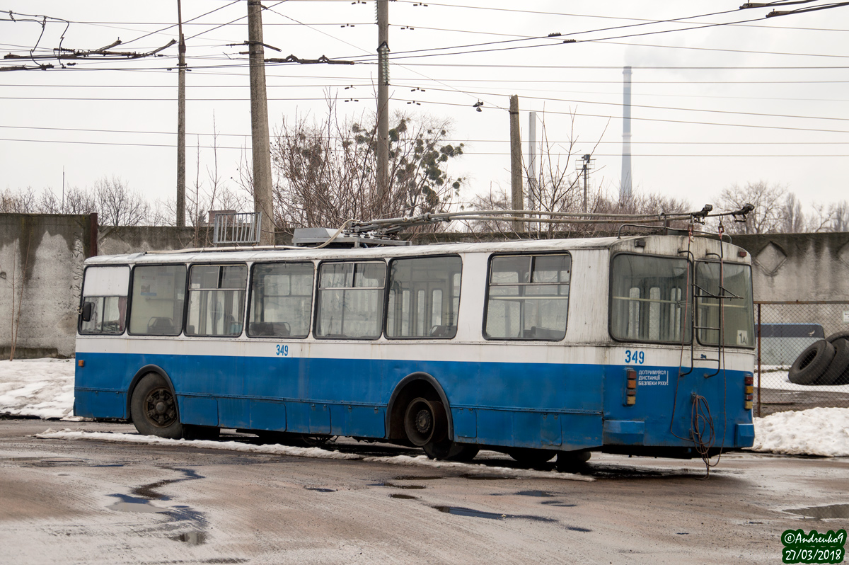 Черкассы, ЗиУ-682Г [Г00] № 349