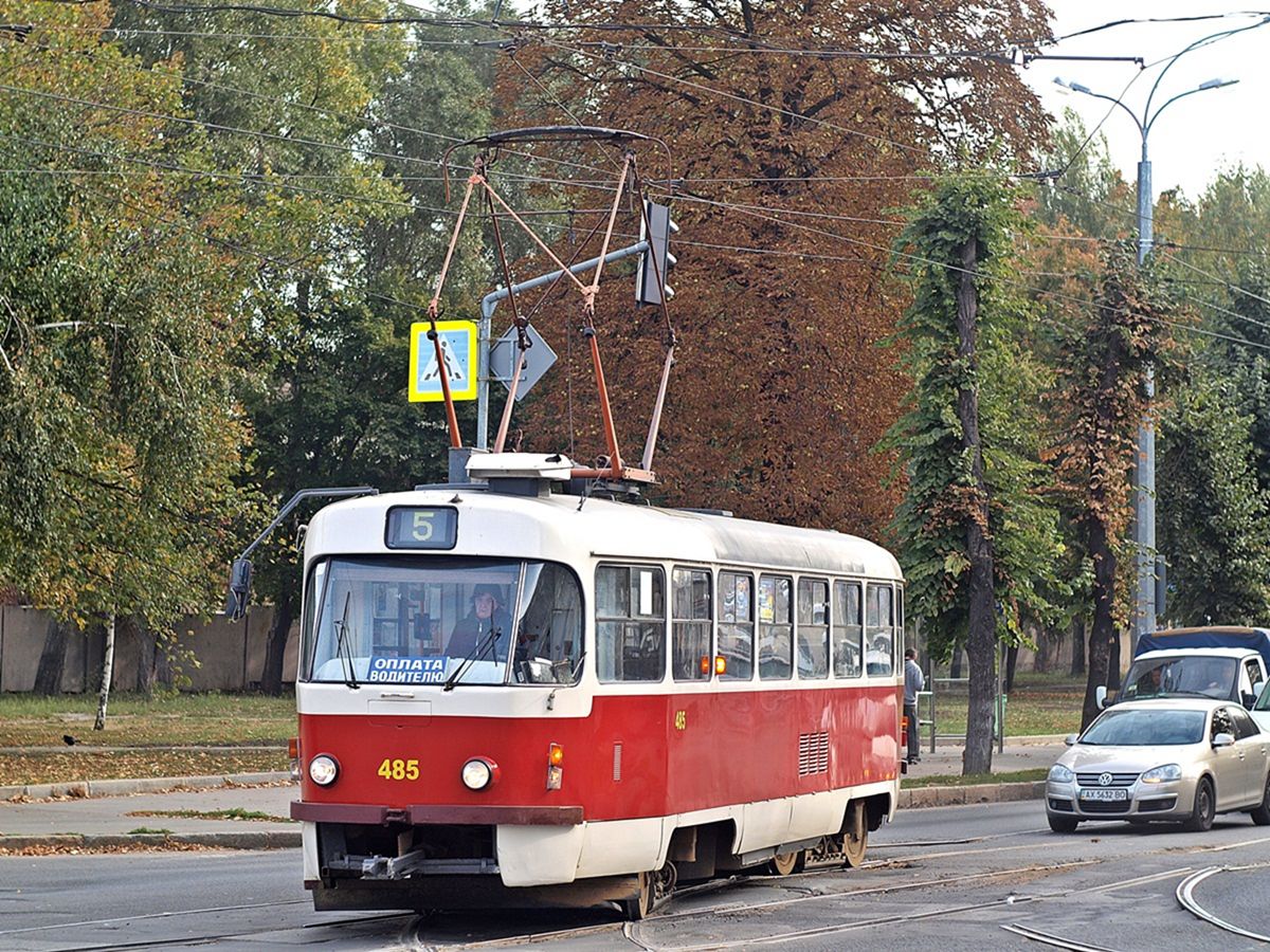 Харьков, Tatra T3SUCS № 485