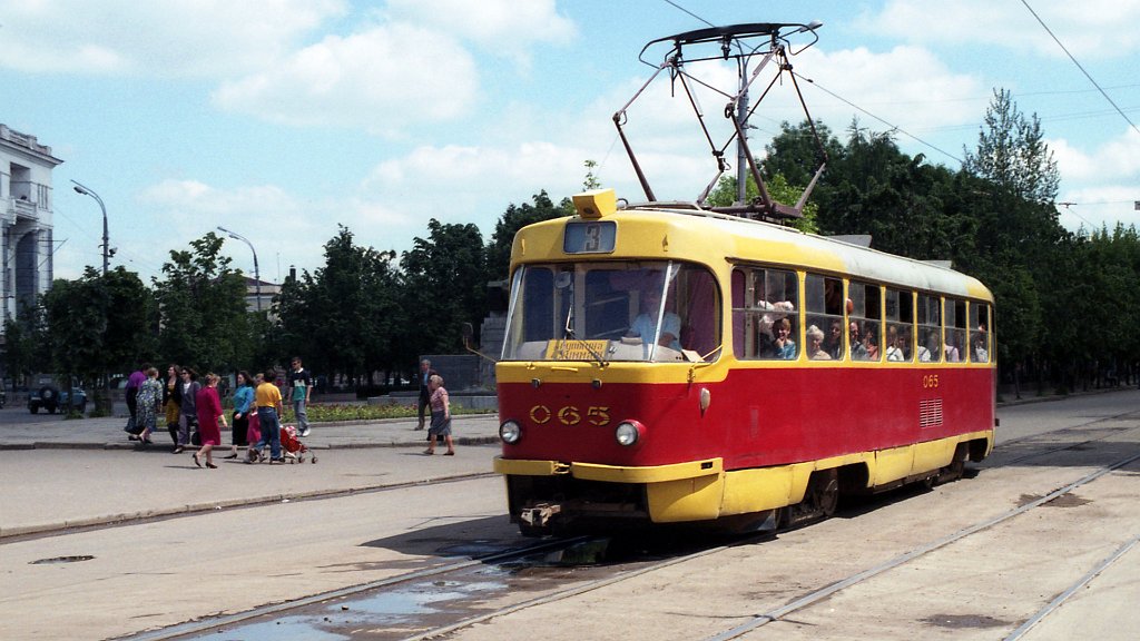 Орёл, Tatra T3SU № 065; Орёл — Исторические фотографии [1992-2005]
