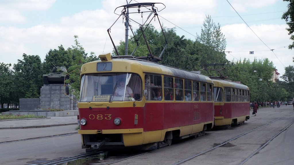 Oryol, Tatra T3SU № 083; Oryol, Tatra T3SU № 084; Oryol — Historical photos [1992-2005]