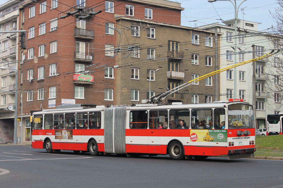 Усти-над-Лабем, Škoda 15Tr13/6M № 573