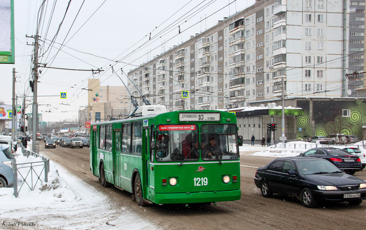 Новосибирск, ЗиУ-682В [В00] № 1219