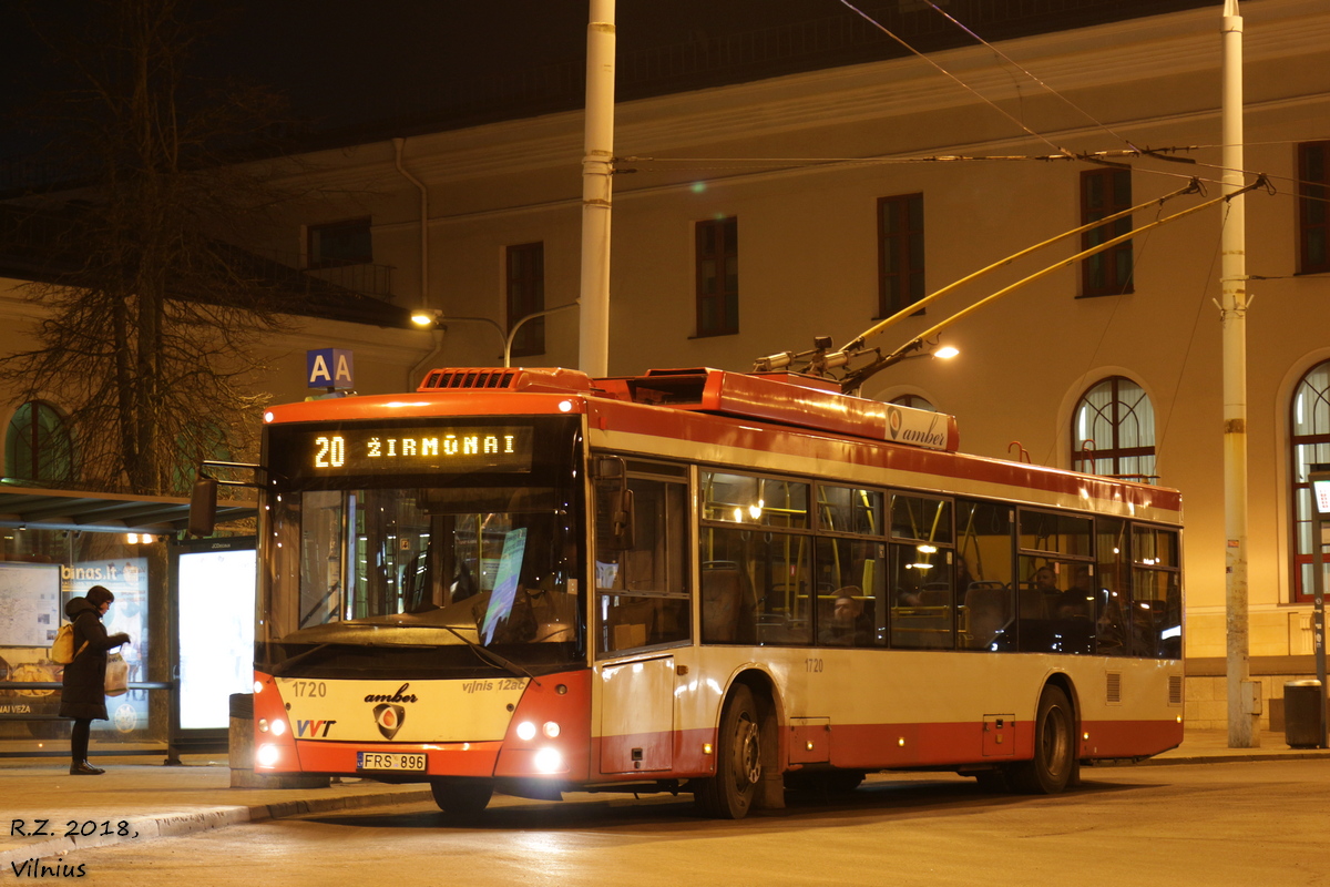 Вильнюс, МАЗ-ЭТОН Т203 Amber № 1720