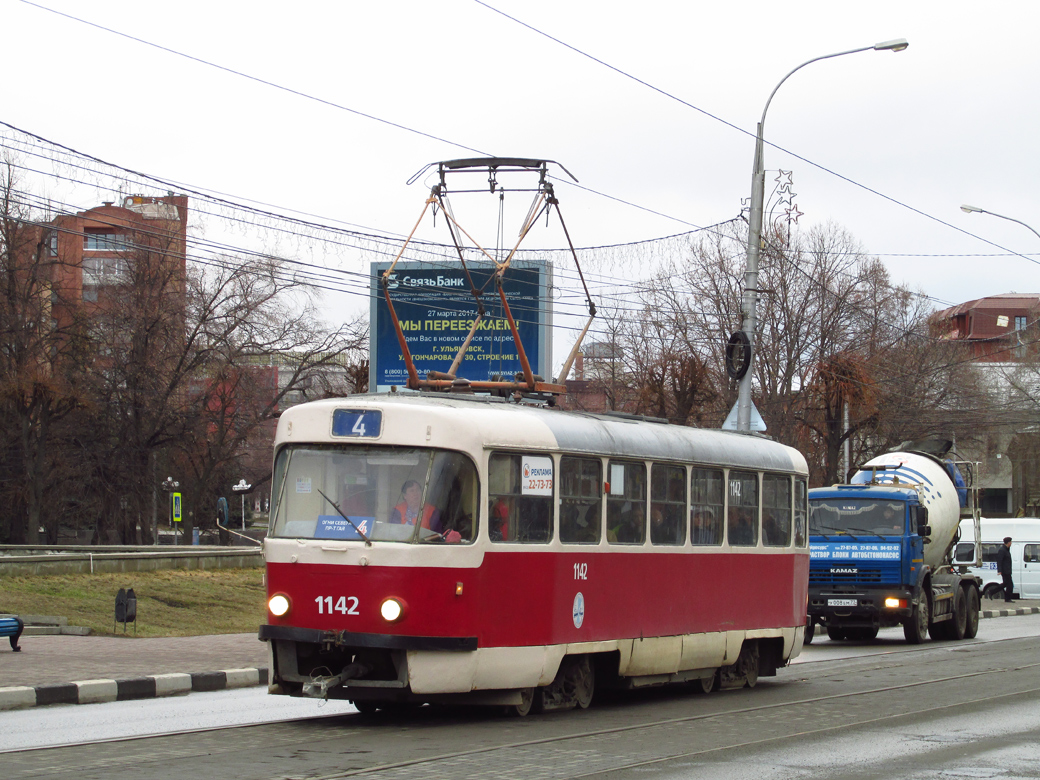 Ulyanovsk, Tatra T3SU Nr. 1142 Ulyanovsk, Tatra T3SU Nr. 1142