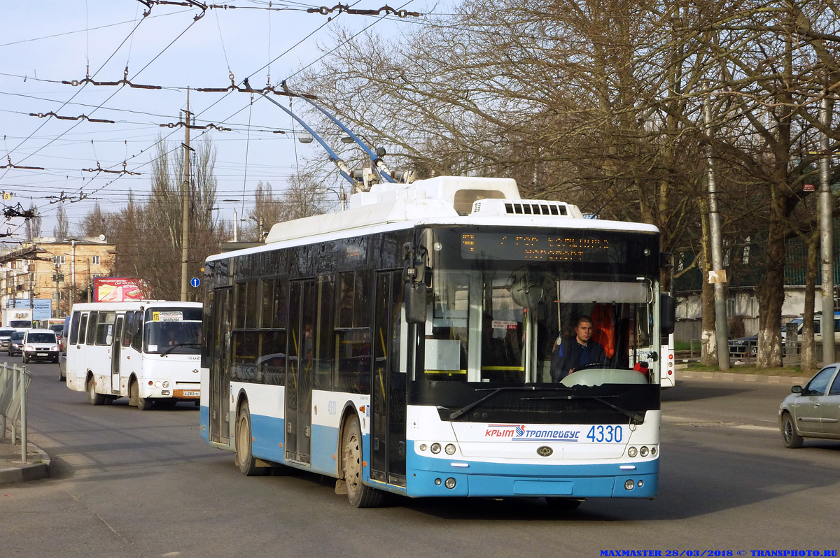 Крымский троллейбус, Богдан Т70110 № 4330 Крымский троллейбус, Богдан Т70110 № 4330