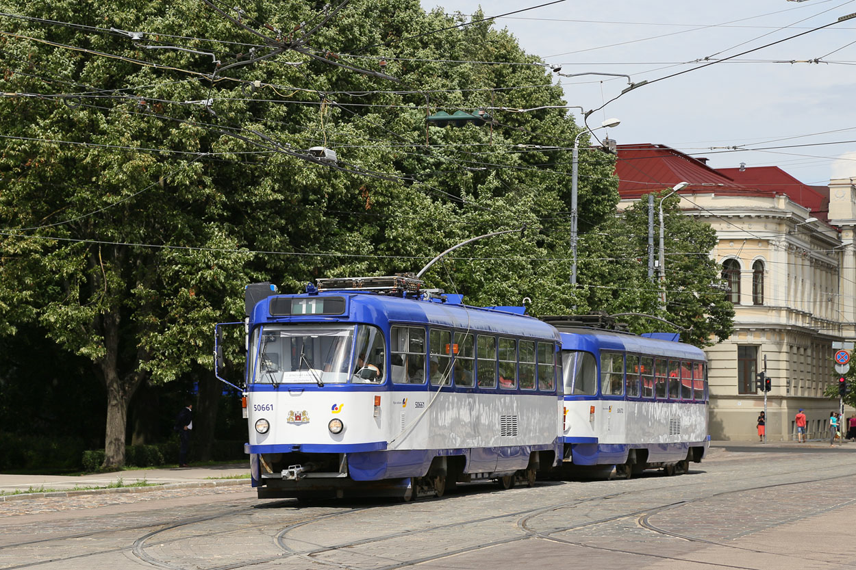 Рига, Tatra T3A № 50661