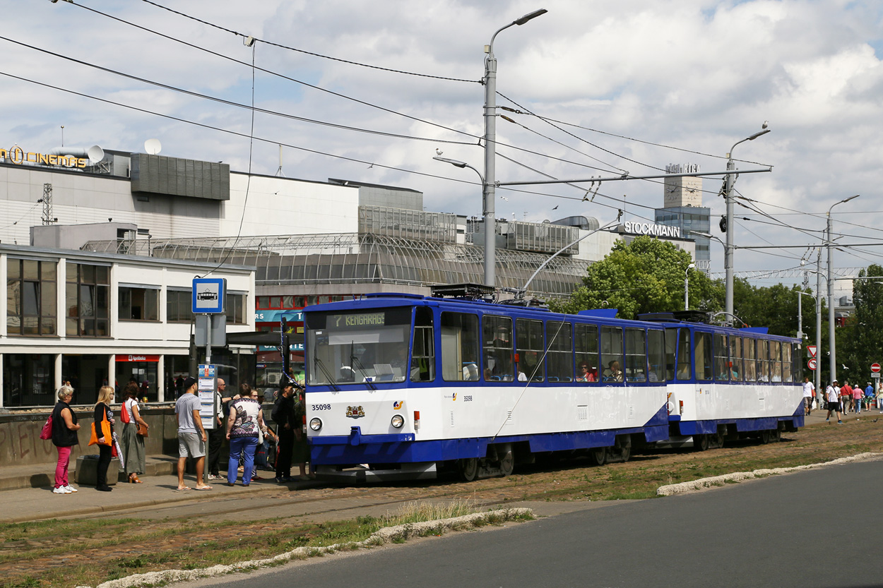 Рига, Tatra T3MR (T6B5-R) № 35098