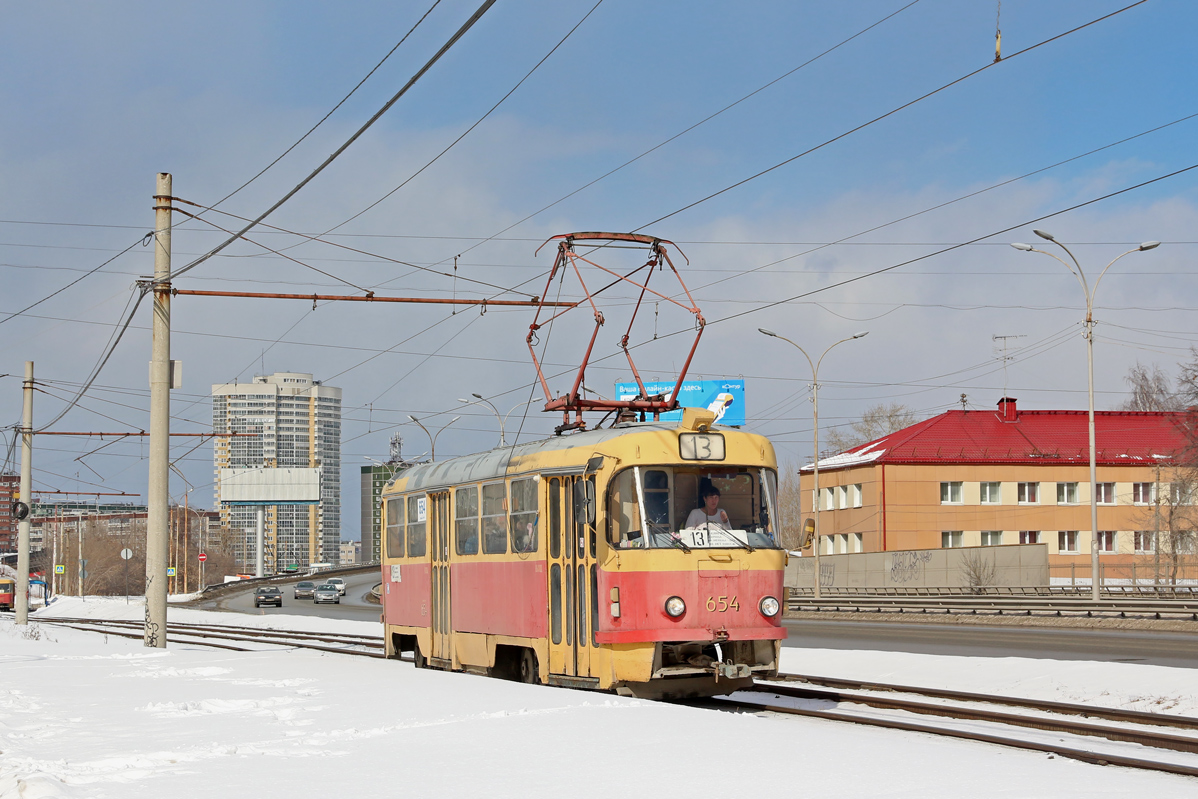 Jekaterinburgas, Tatra T3SU nr. 654