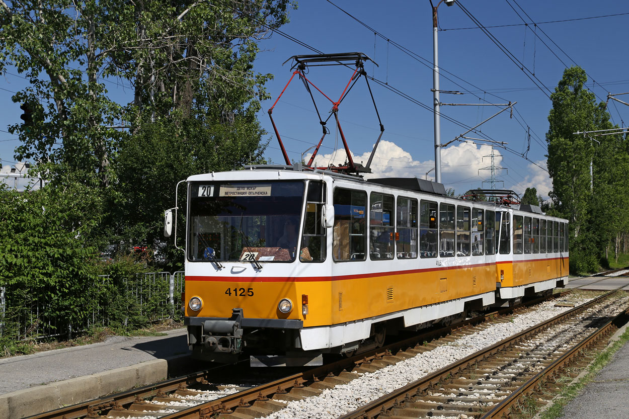 София, Tatra T6B5B № 4125