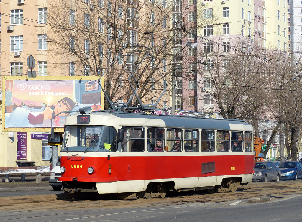 Киев, Tatra T3SUCS № 5664