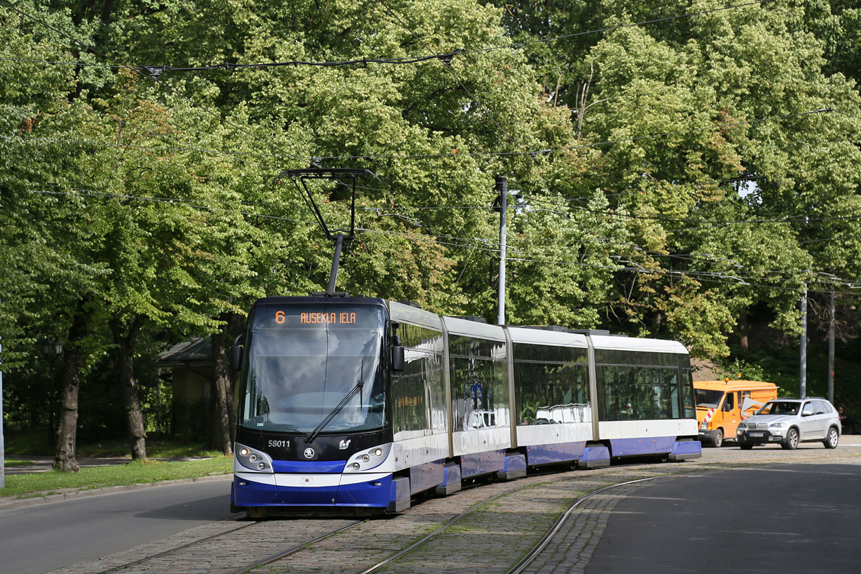 Рига, Škoda 15T1 ForCity Alfa Riga № 58011