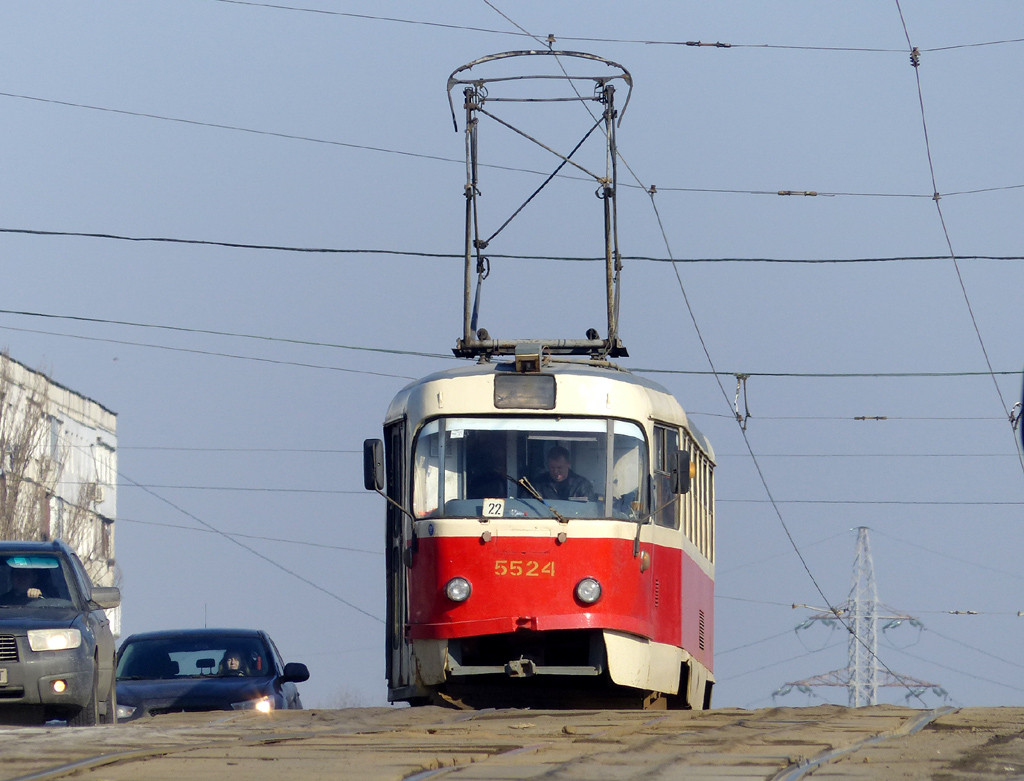 Киев, Tatra T3SU № 5524