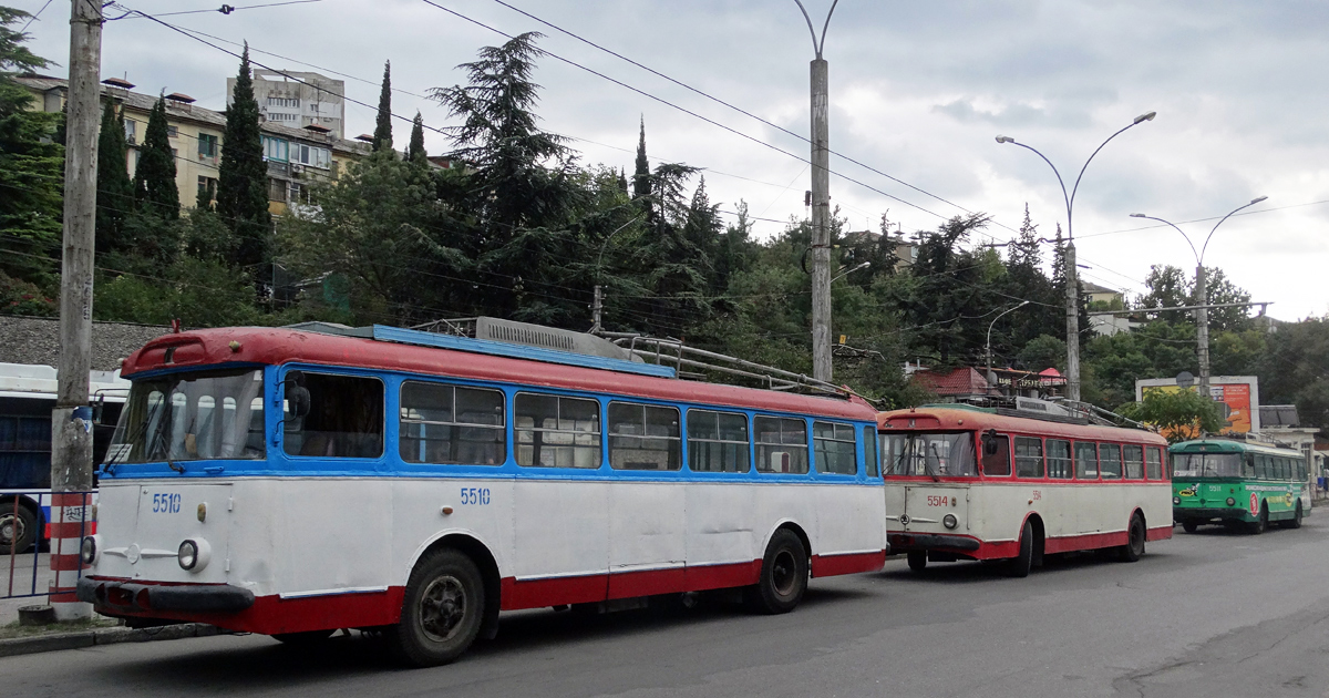 Крымский троллейбус, Škoda 9Tr19 № 5510