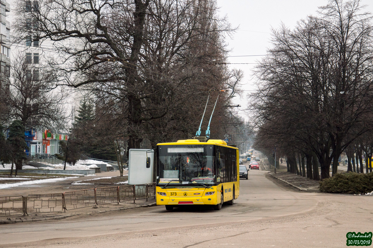 Черкассы, ЛАЗ E183D1 № 373