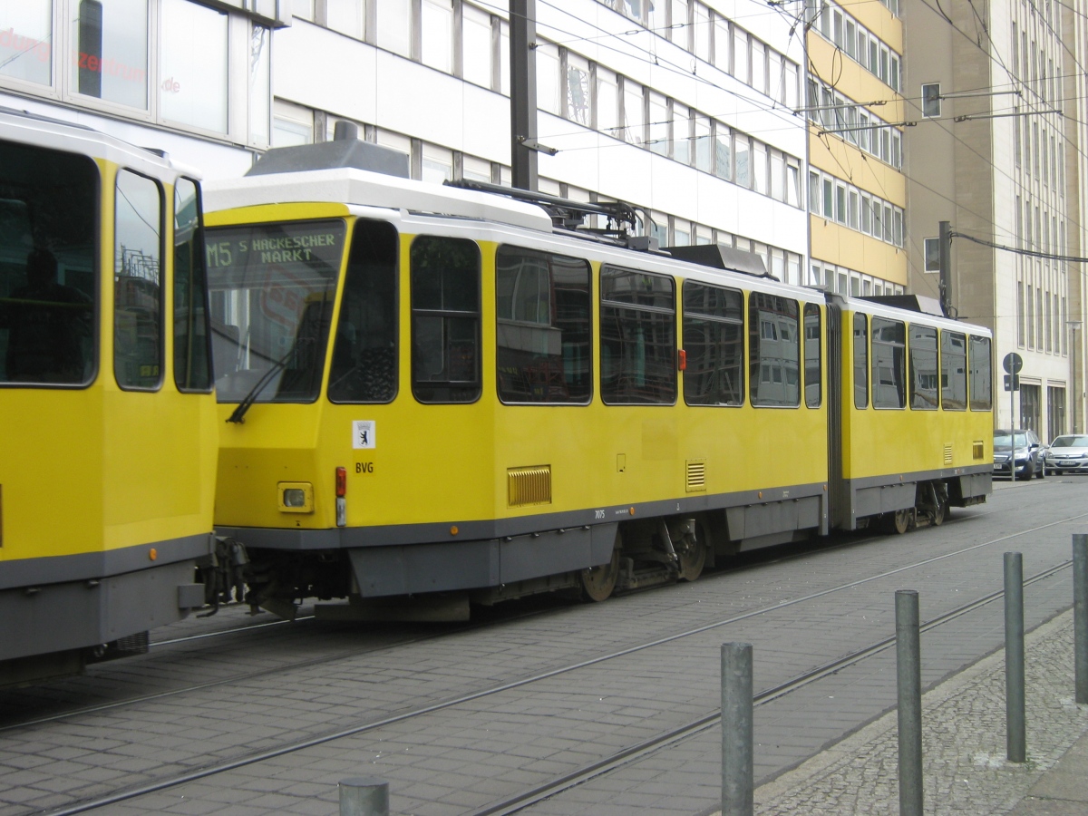 Берлин, Tatra KT4DtM № 7075