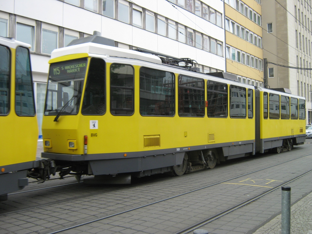 Берлин, Tatra KT4DtM № 7028