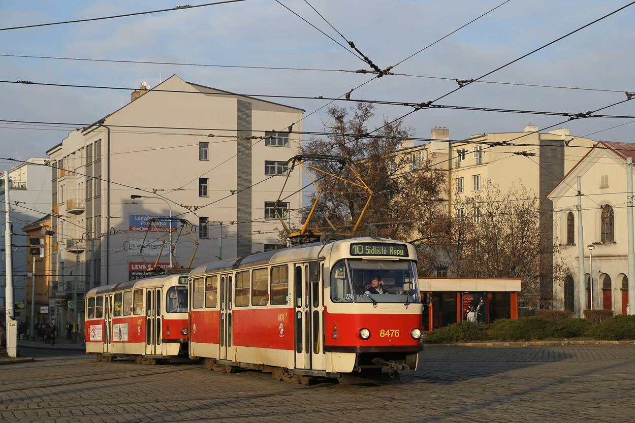 Прага, Tatra T3R.P № 8476