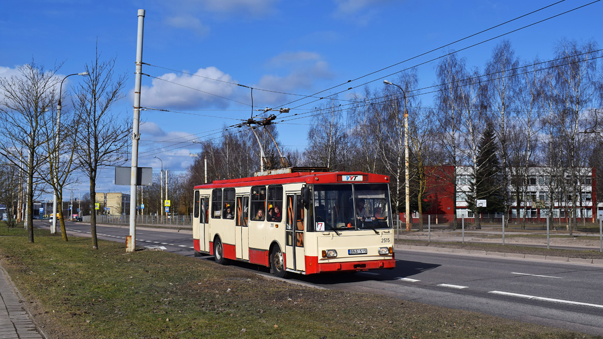 Вильнюс, Škoda 14Tr02/6 № 2515
