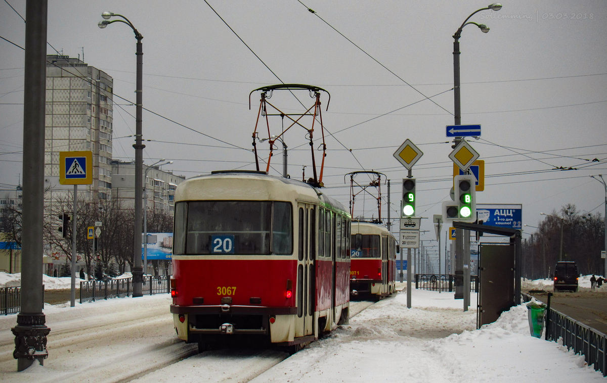 Харьков, Tatra T3SUCS № 3067