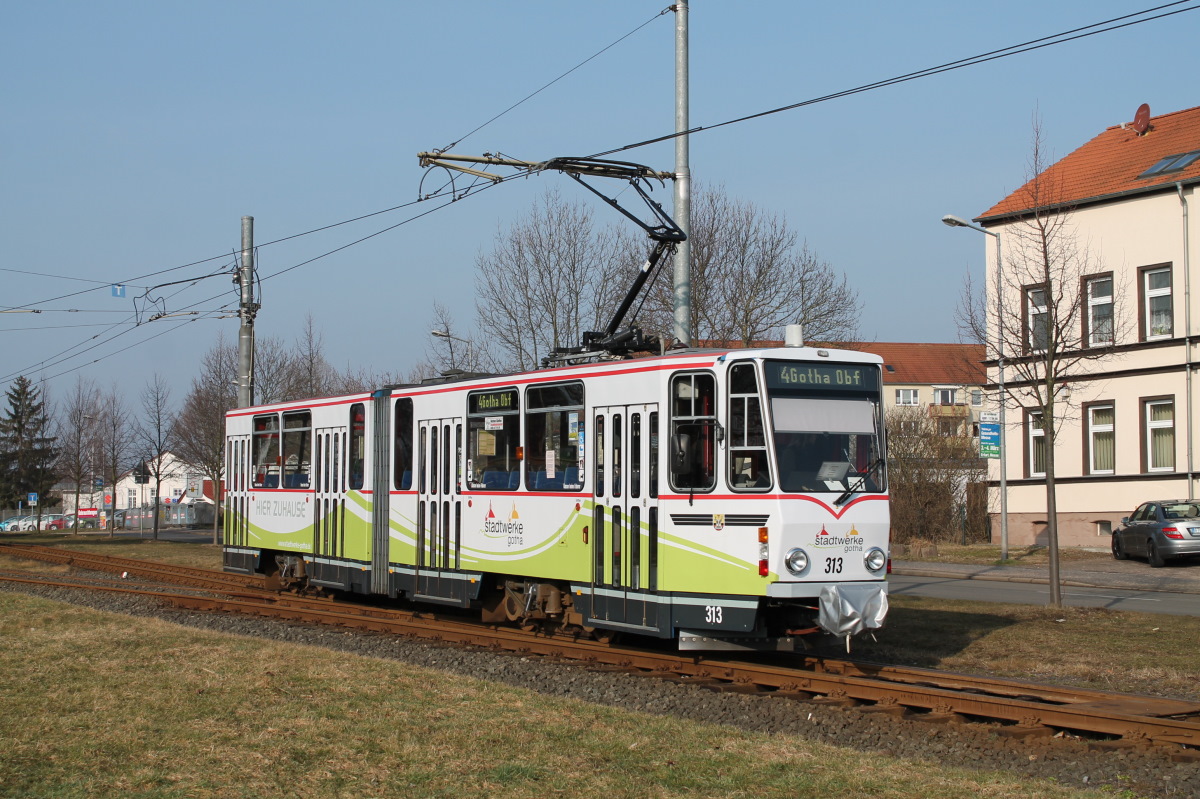 Гота, Tatra KT4DC № 313