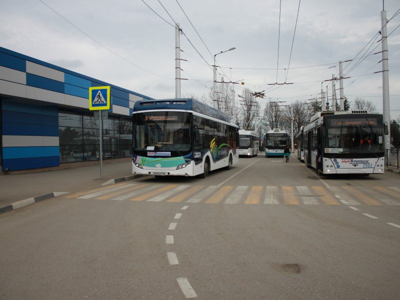 Крымский троллейбус, Volgabus-5270.E0 № Е 694 АТ 134