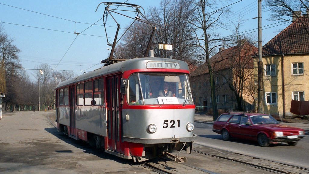 Калининград, Tatra T4D № 521