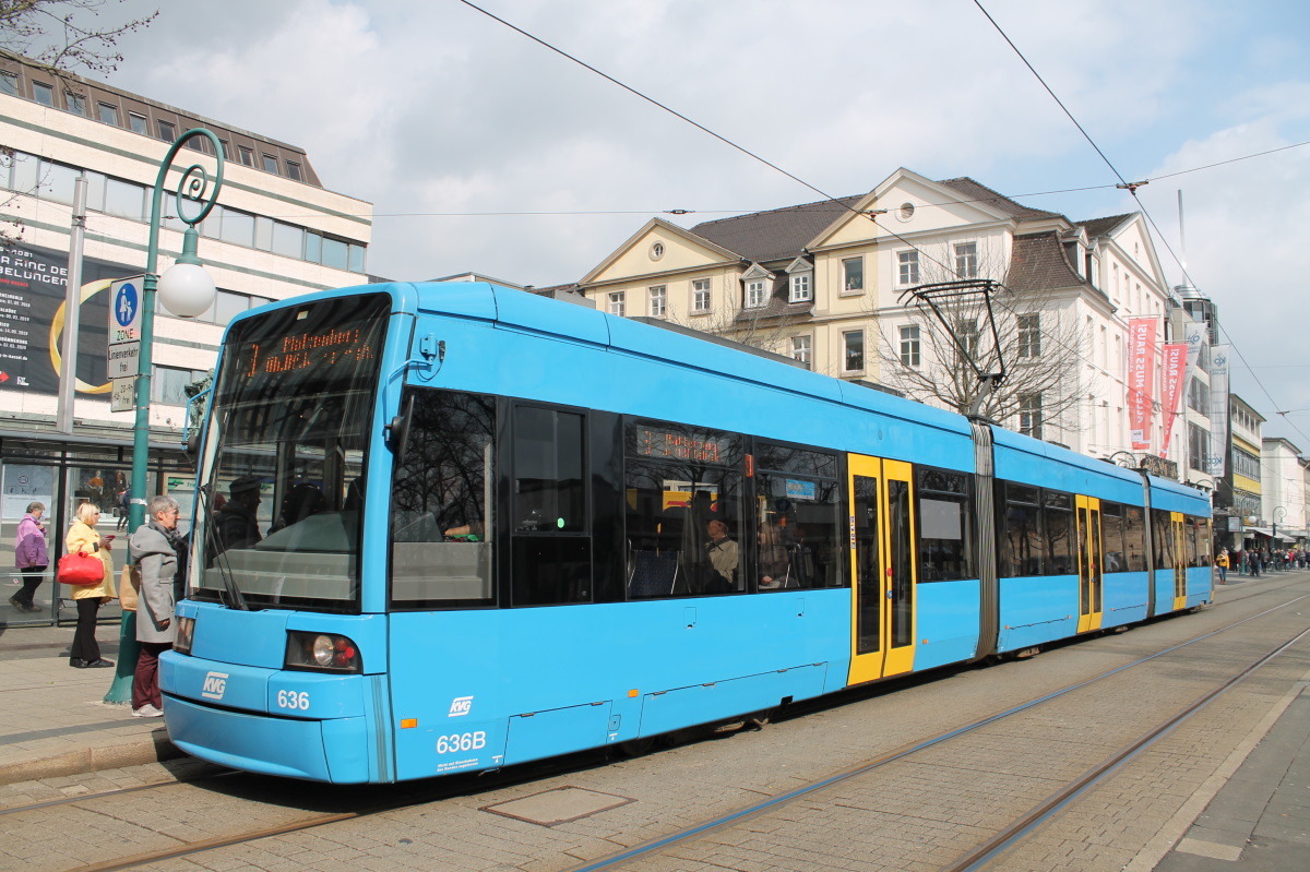 Кассель, Bombardier 8ZNGTW № 636