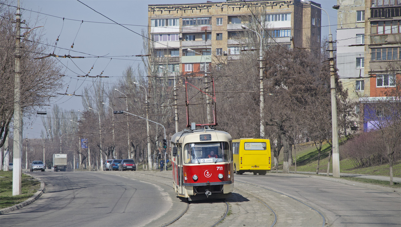 Мариуполь, Tatra T3SUCS № 711