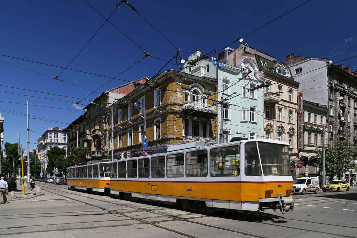 София, Tatra T6B5B № 4110