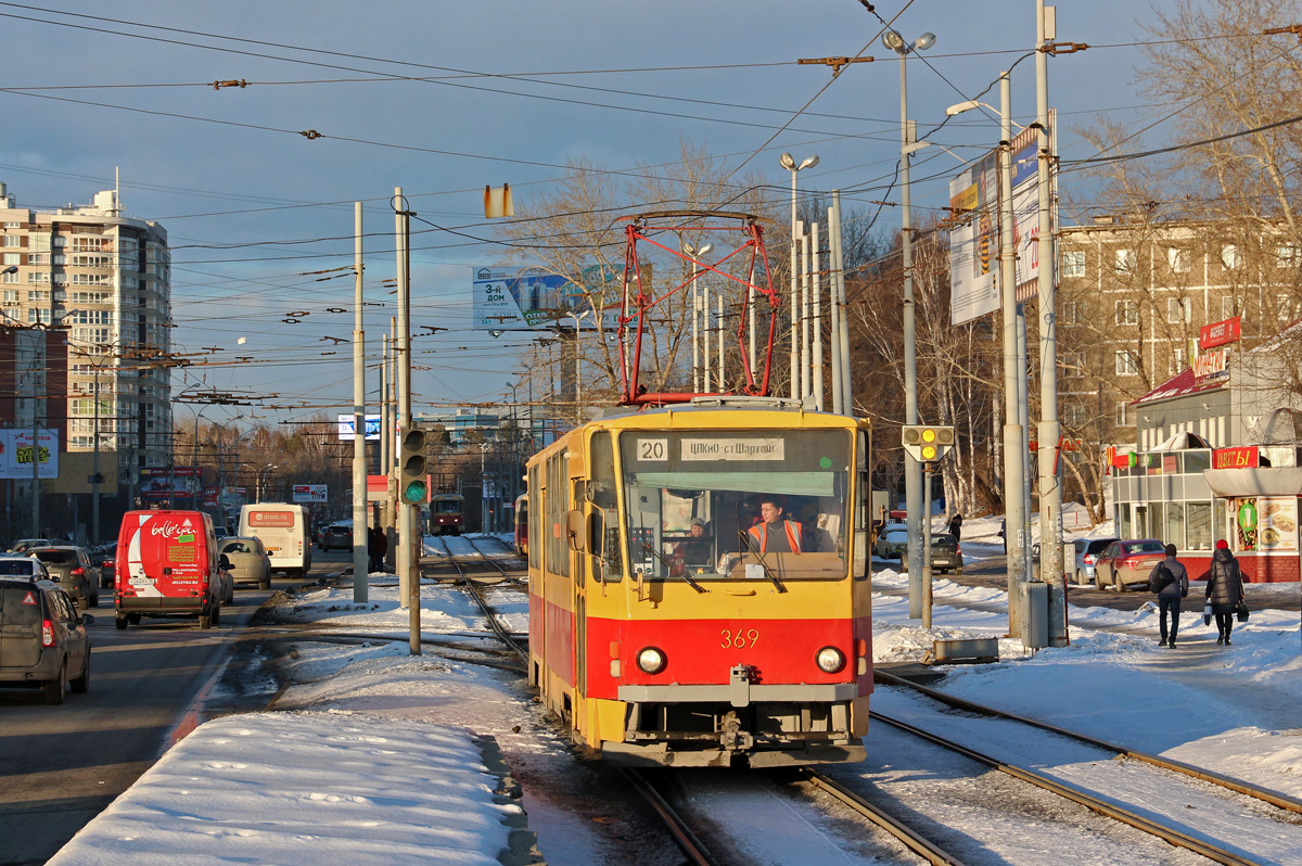 Екатеринбург, Tatra T6B5SU № 369