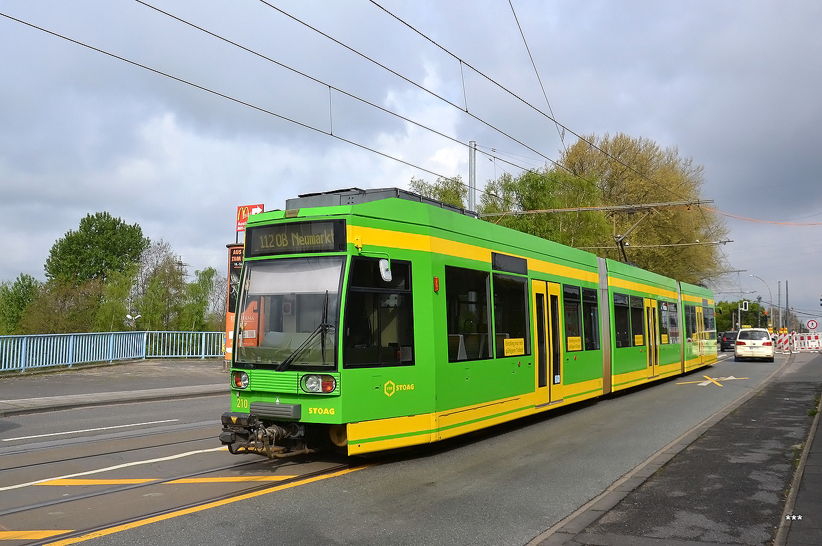 Оберхаузен, Duewag MGT6D № 210