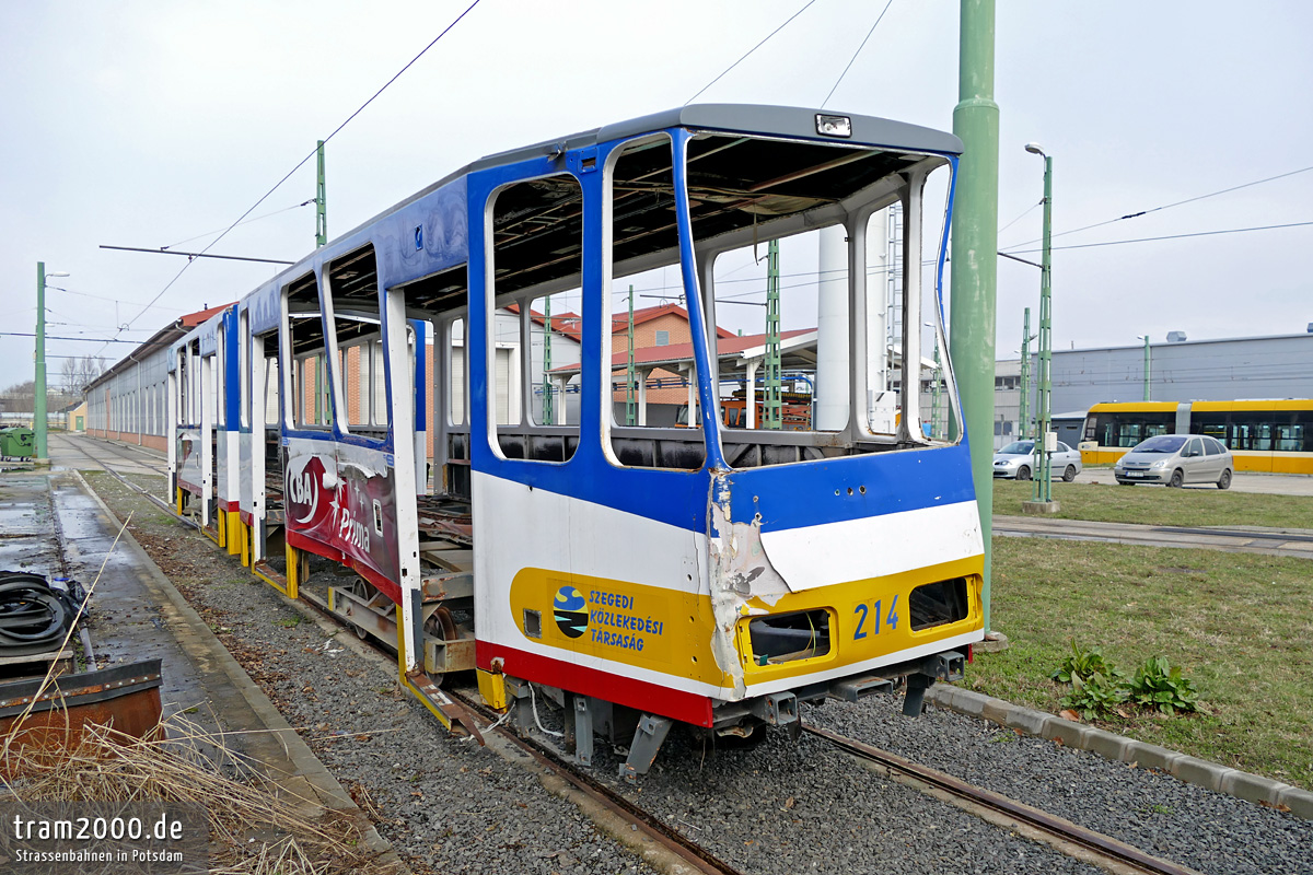 Сегед, Tatra KT4DM № 214